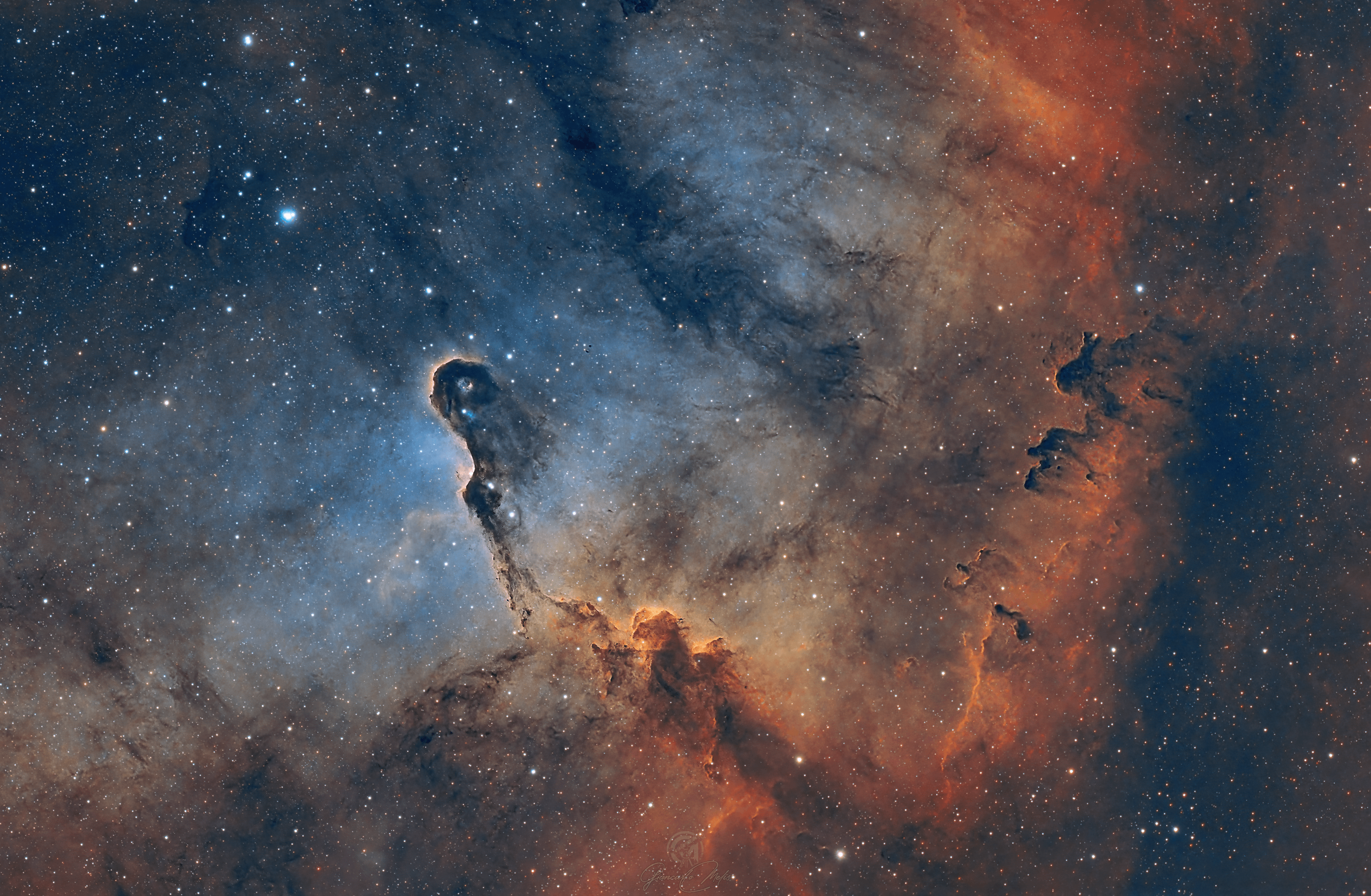 IC1396 - Elephant trunk nebula - HSO