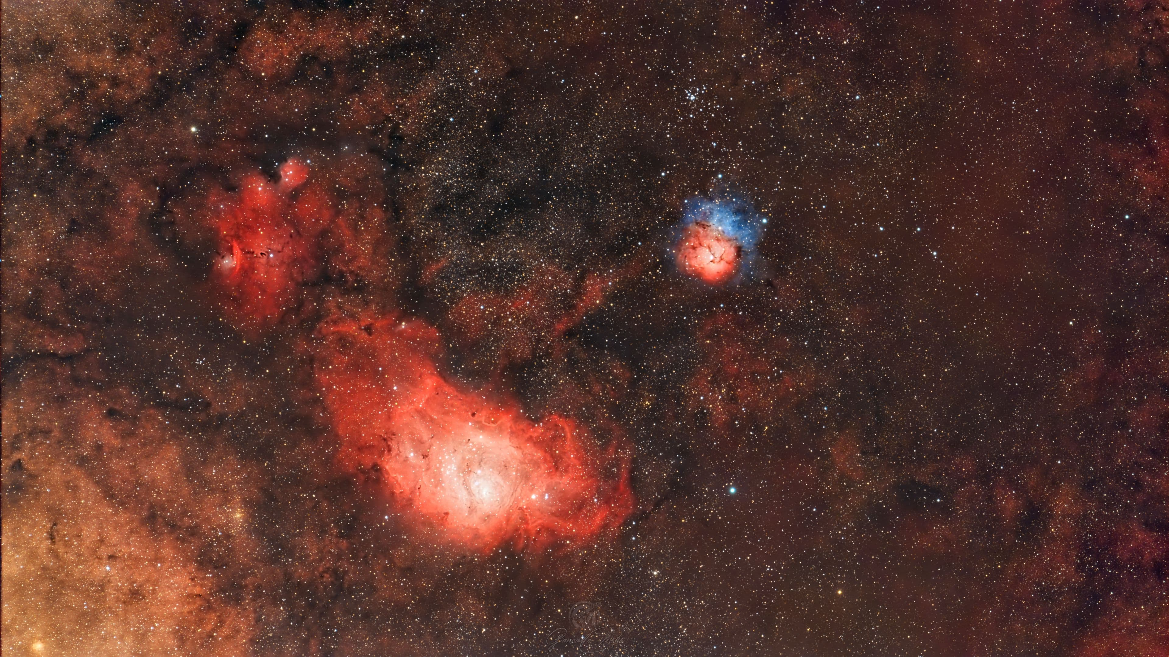 M8 - M20 - Lagoon & Trifid Nebula