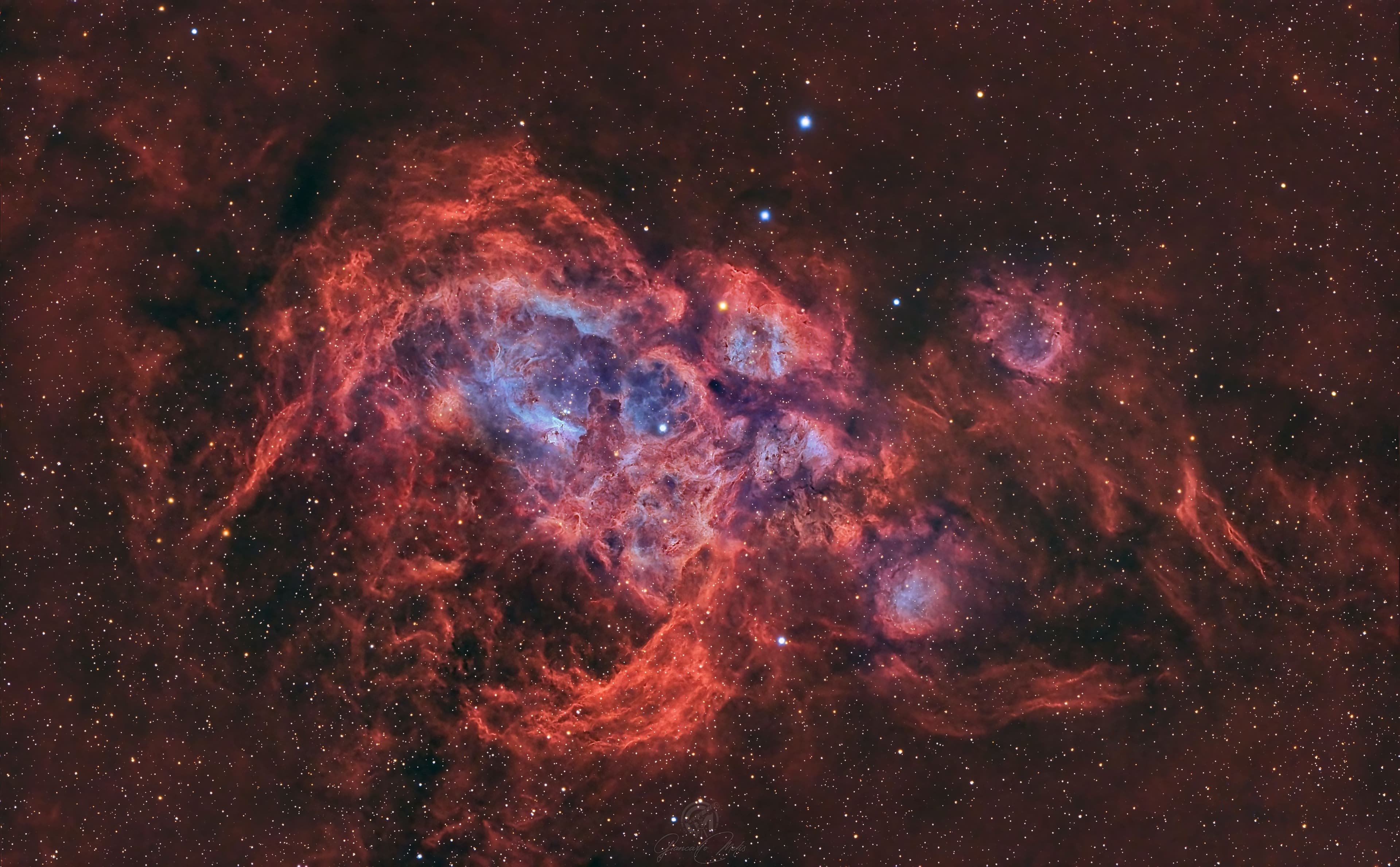 NGC 6357 - Lobster Nebula
