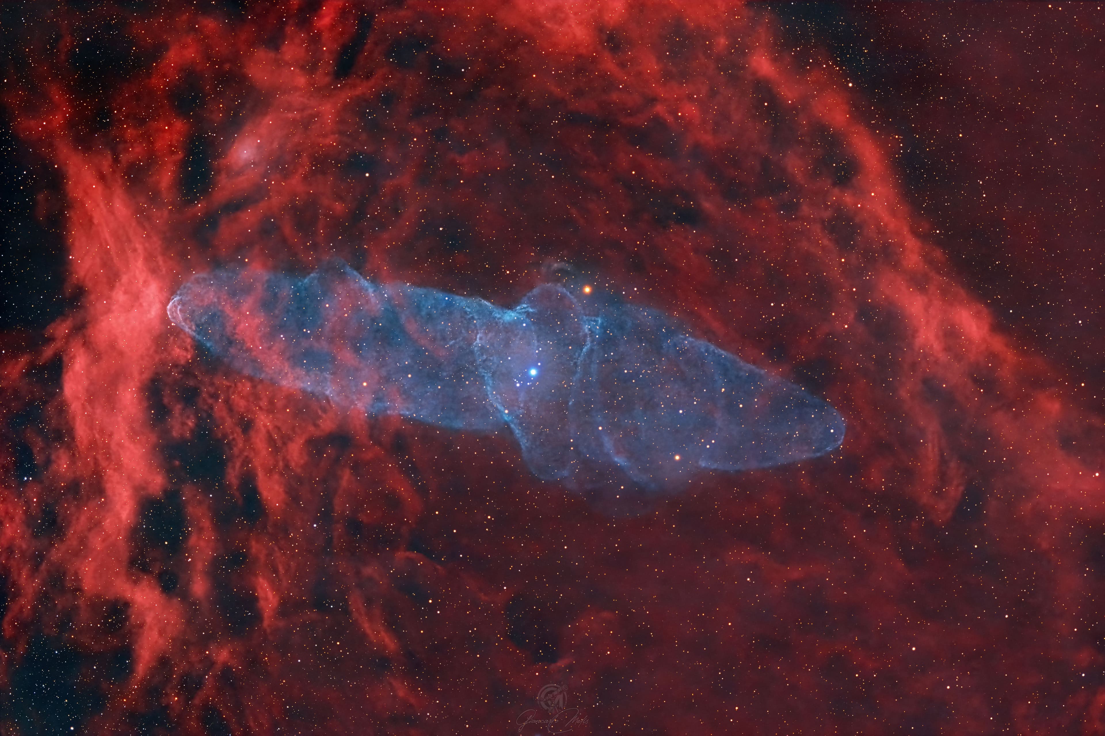 Sh2-129 - Squid nebula
